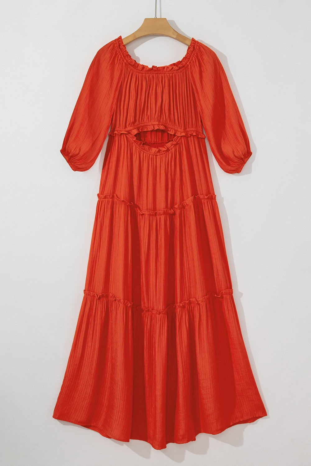 Orange Maxi Dress LT