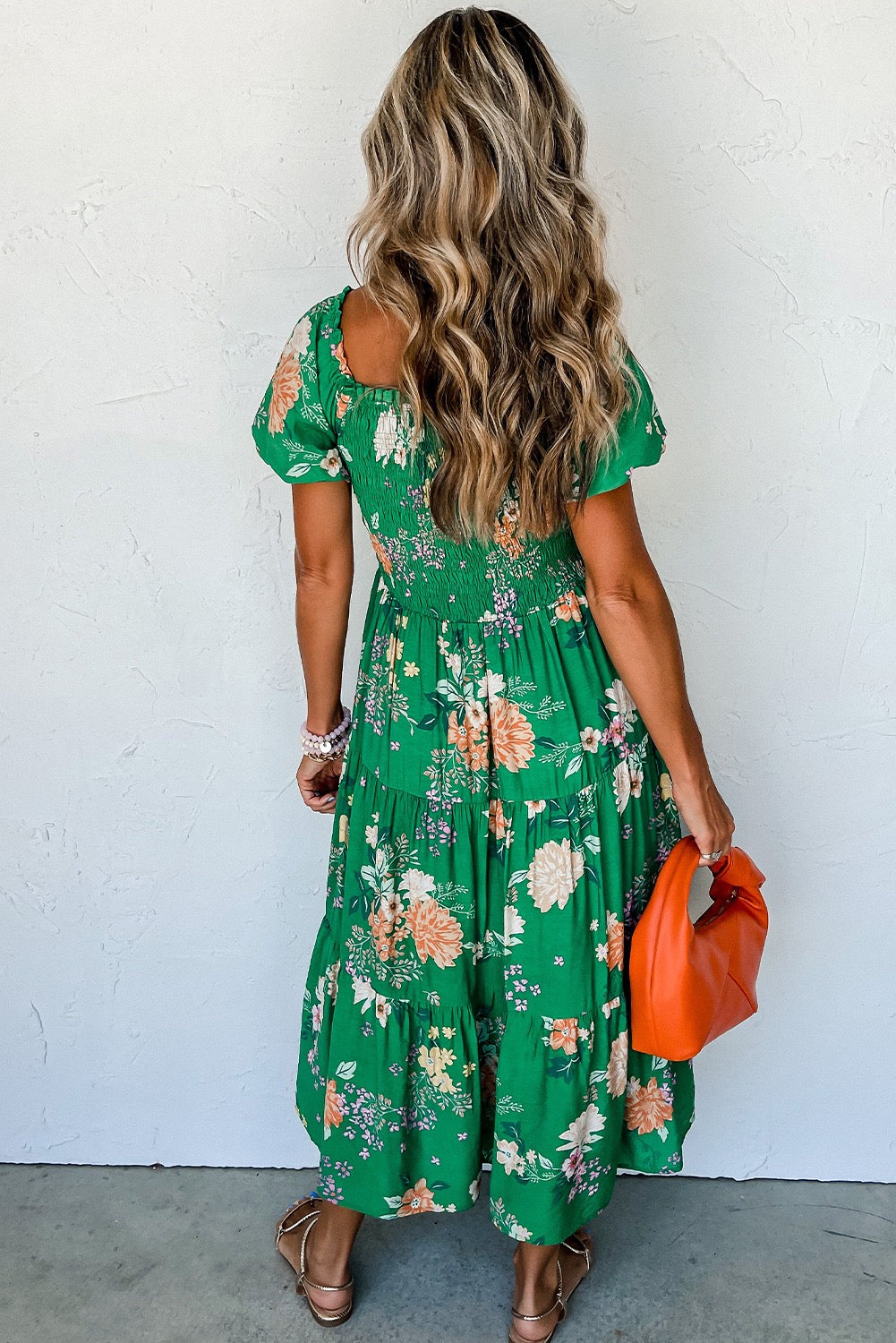 Green Floral Midi RTS