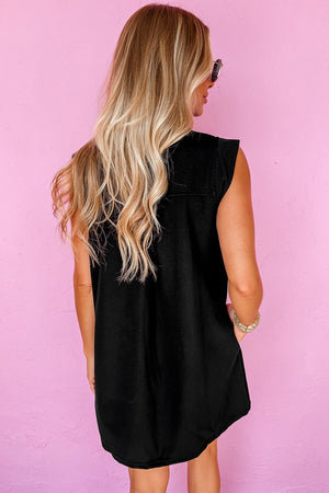 Black Sleeveless Dress LT