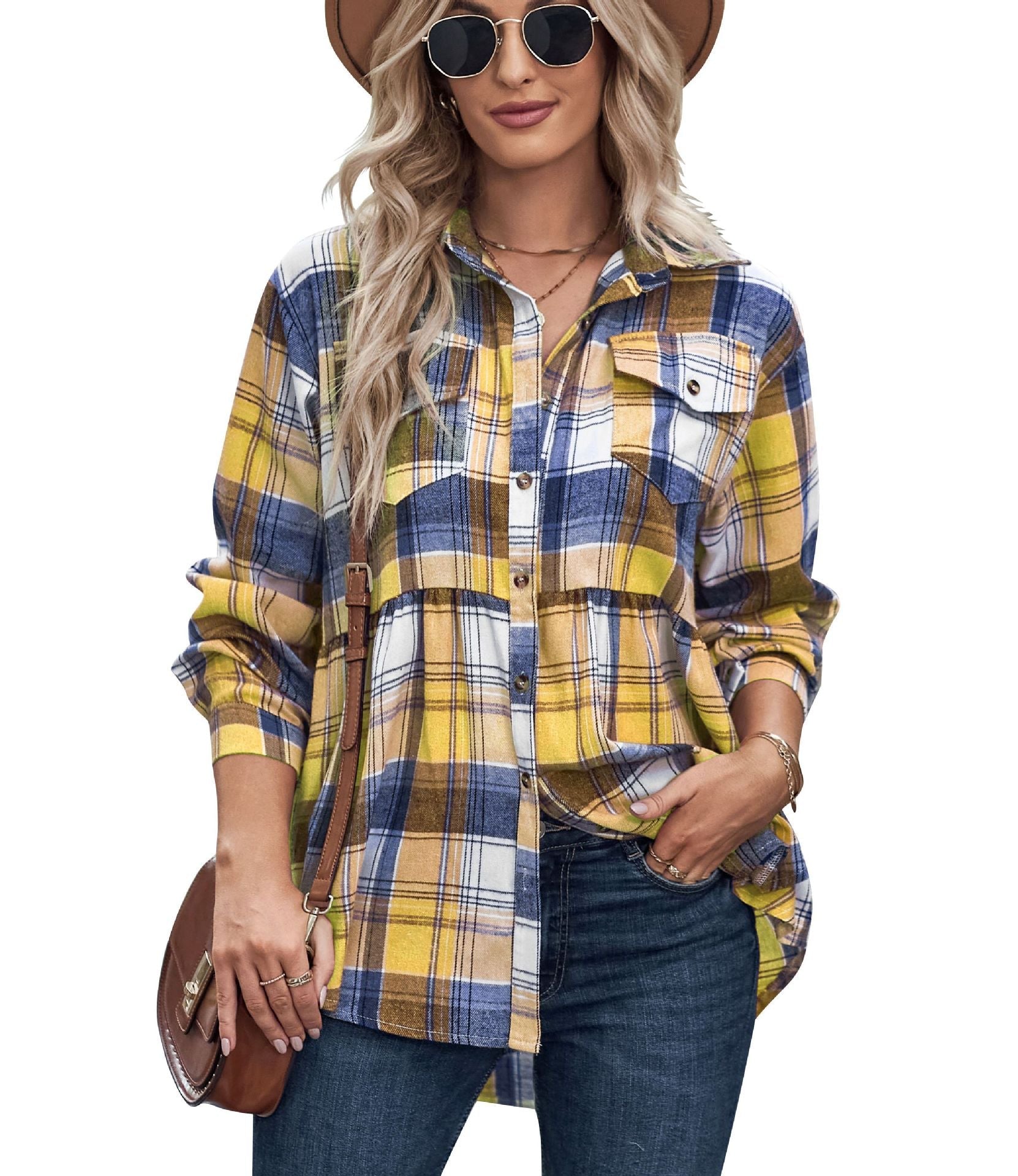 RTS: Babydoll Fit Lightweight Flannel