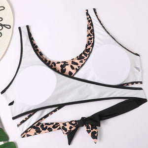 rts: The Leena Leopard Two Piece Swim-