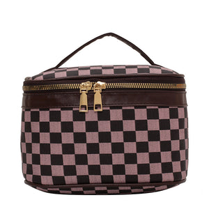 RTS: Vegan Leather Checker Case