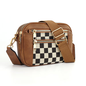 RTS: Checker Briann Crossbody