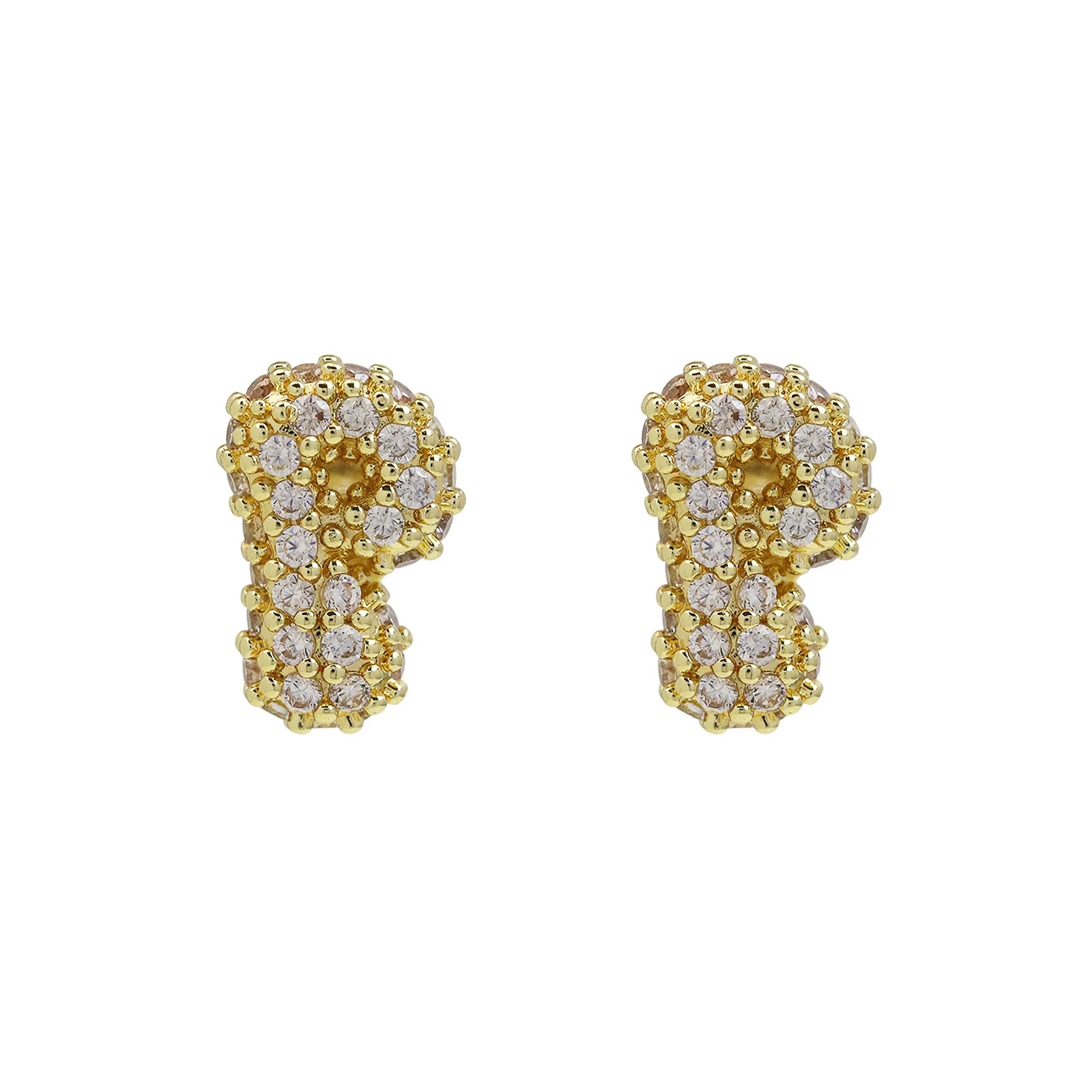 *Preorder: Bold Initial Bubble Studs*