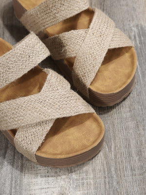 RTS: The Cross Over Slip on Sandal-