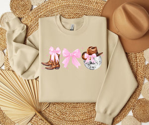 Coquette Cowgirl SWEATSHIRT.